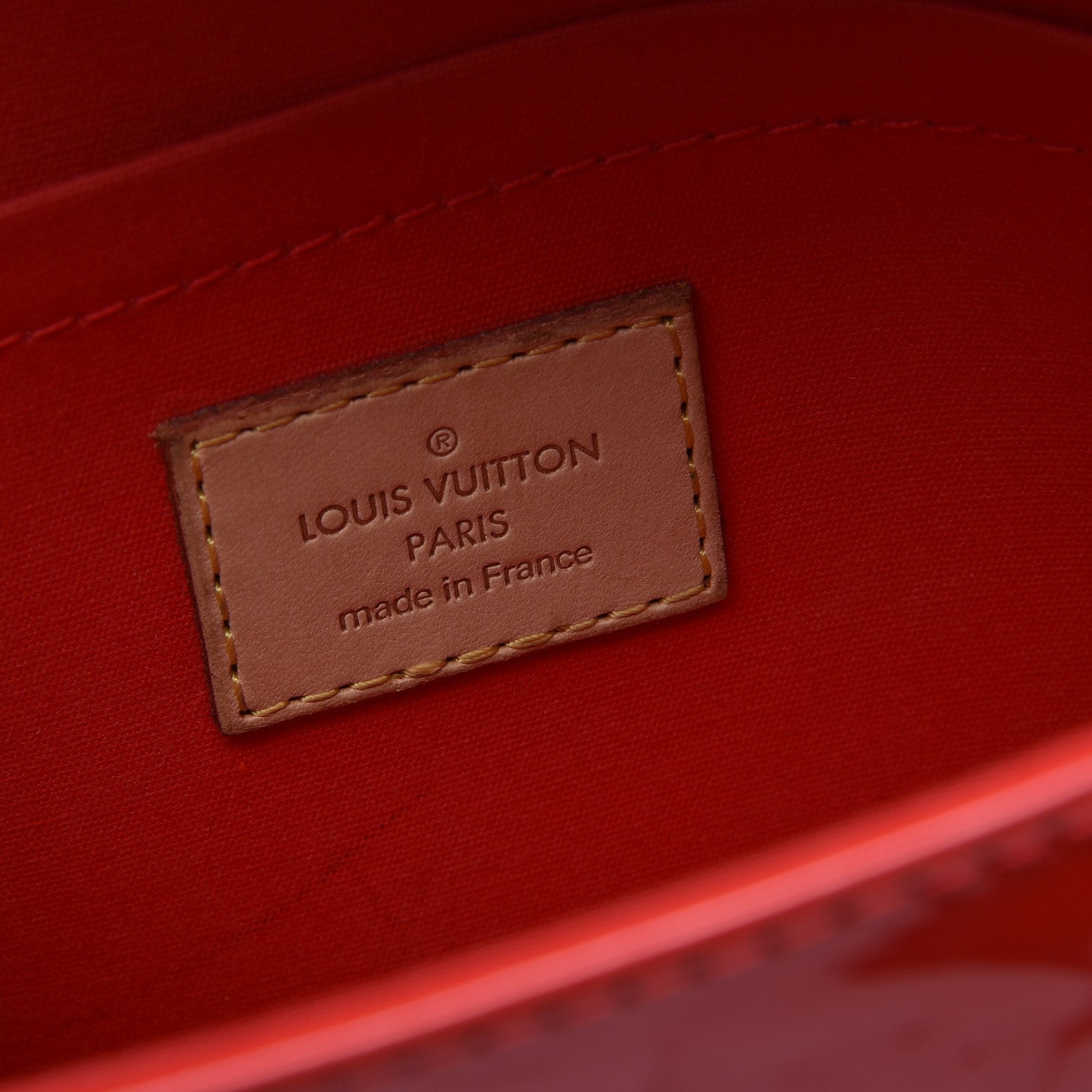 Louis Vuitton Vernis Bellflower PM Rouge Grenadine 9 of 10