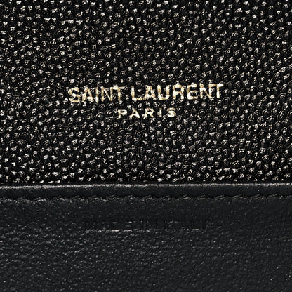 Saint Laurent Grain De Poudre Uptown Chain Wallet Black 7 of 11