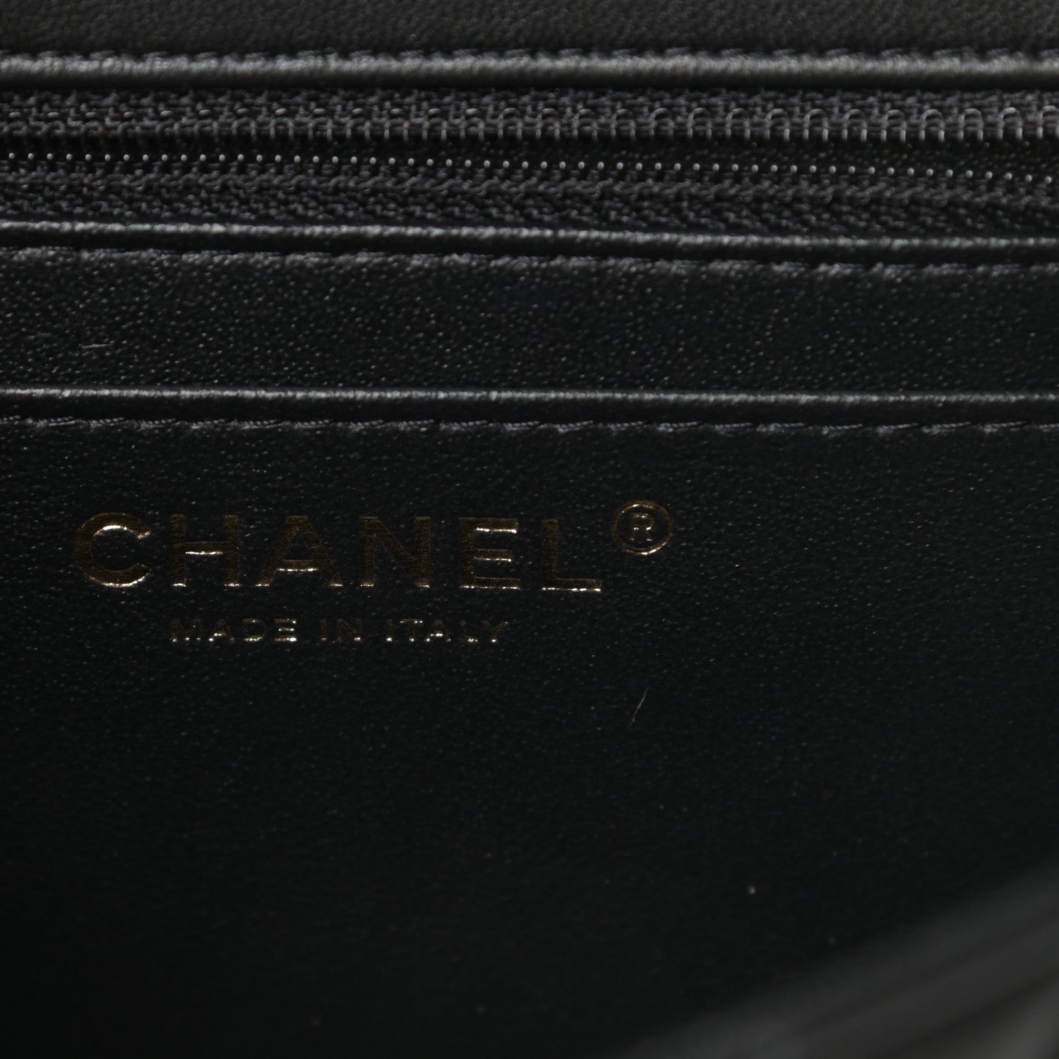 Chanel Lambskin Quilted Mini Square Flap Black 6 of 13