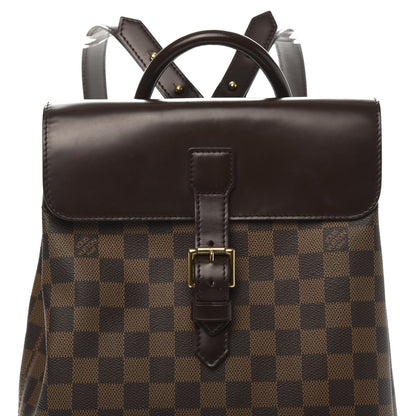 Louis Vuitton Damier Ebene Soho Backpack 8 of 8