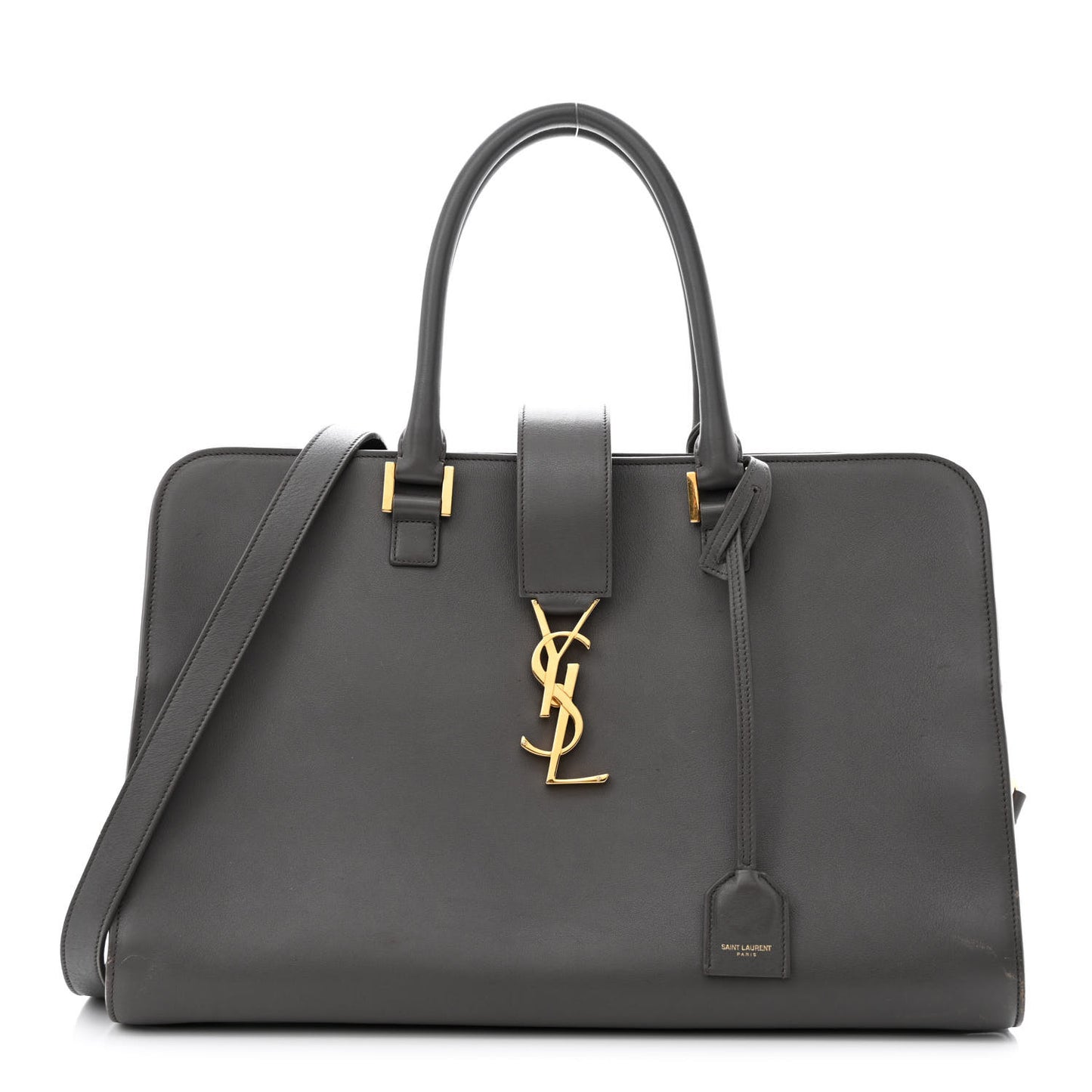 Smooth Calfskin Medium Monogram Cabas Fog