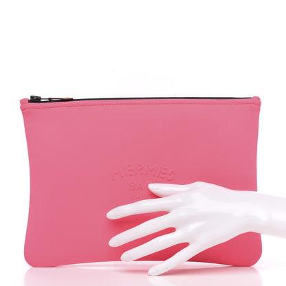 Hermes Neoprene Medium Neobain Bubblegum 2 of 9
