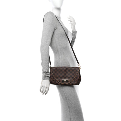 Louis Vuitton Damier Ebene Favorite MM 2 of 11