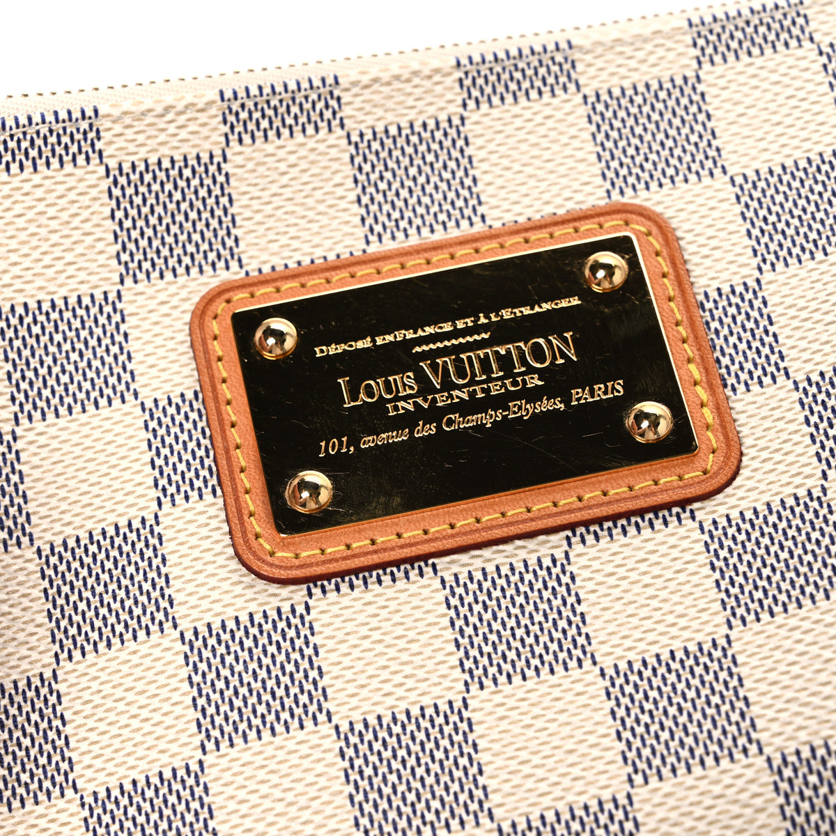 Louis Vuitton Damier Azur Eva Clutch 12 of 12