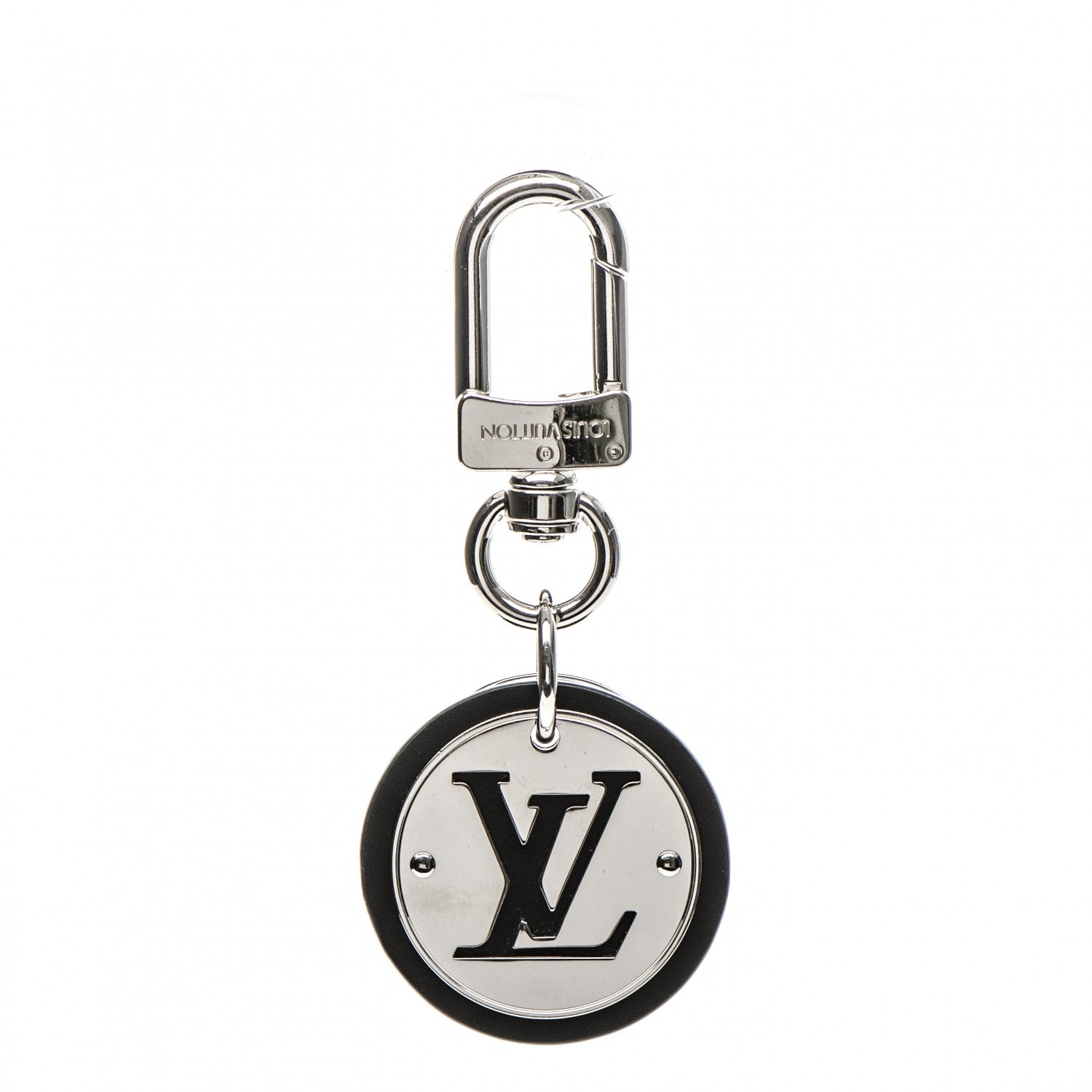 Louis Vuitton LV Cut Circle Key Holder Silver 1 of 5