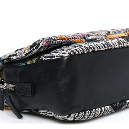Chanel Fantasy Tweed Quilted Jumbo Easy Flap Multicolor 9 of 12