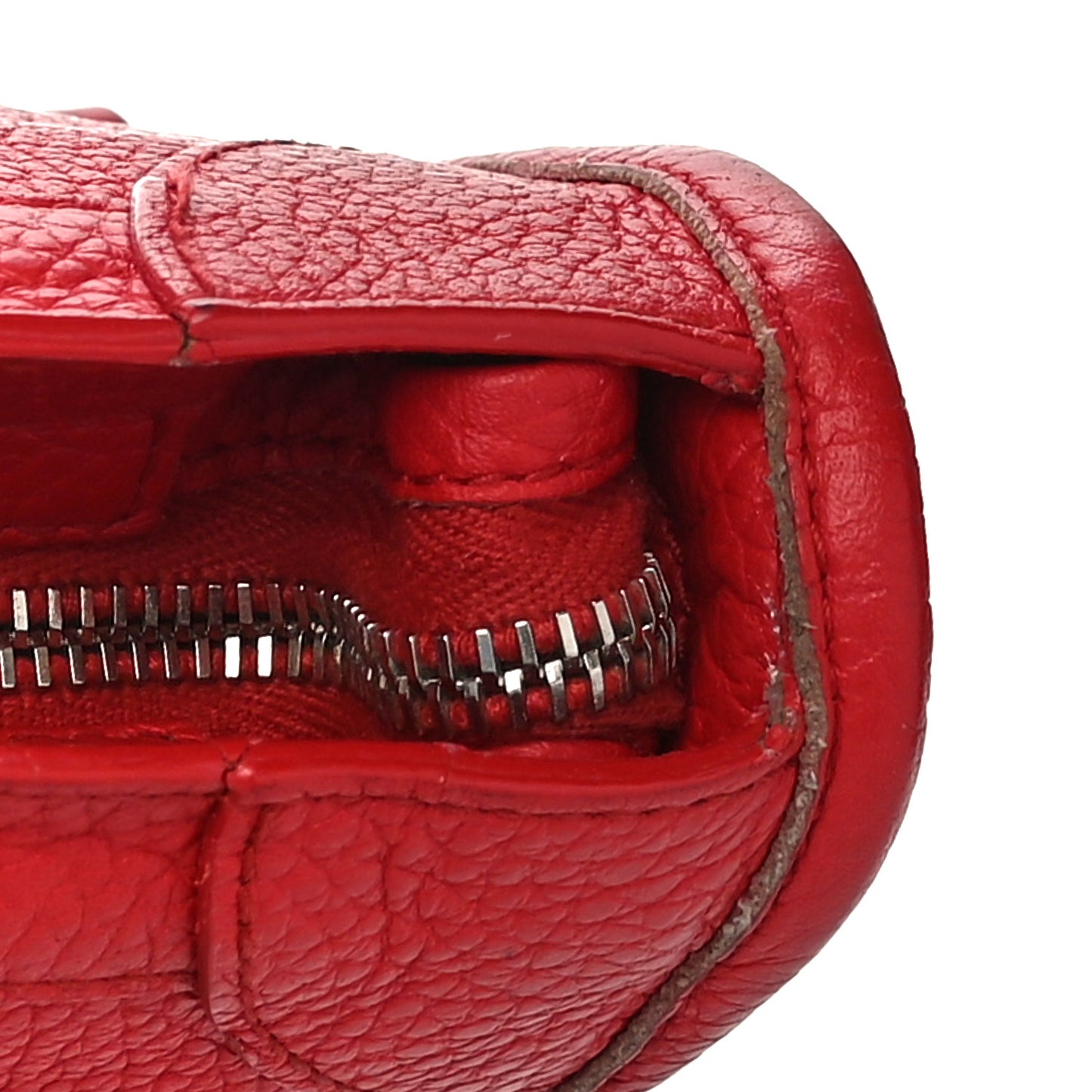 Vibrato Calfskin Classic Silver Hardware S City Rouge Cerise