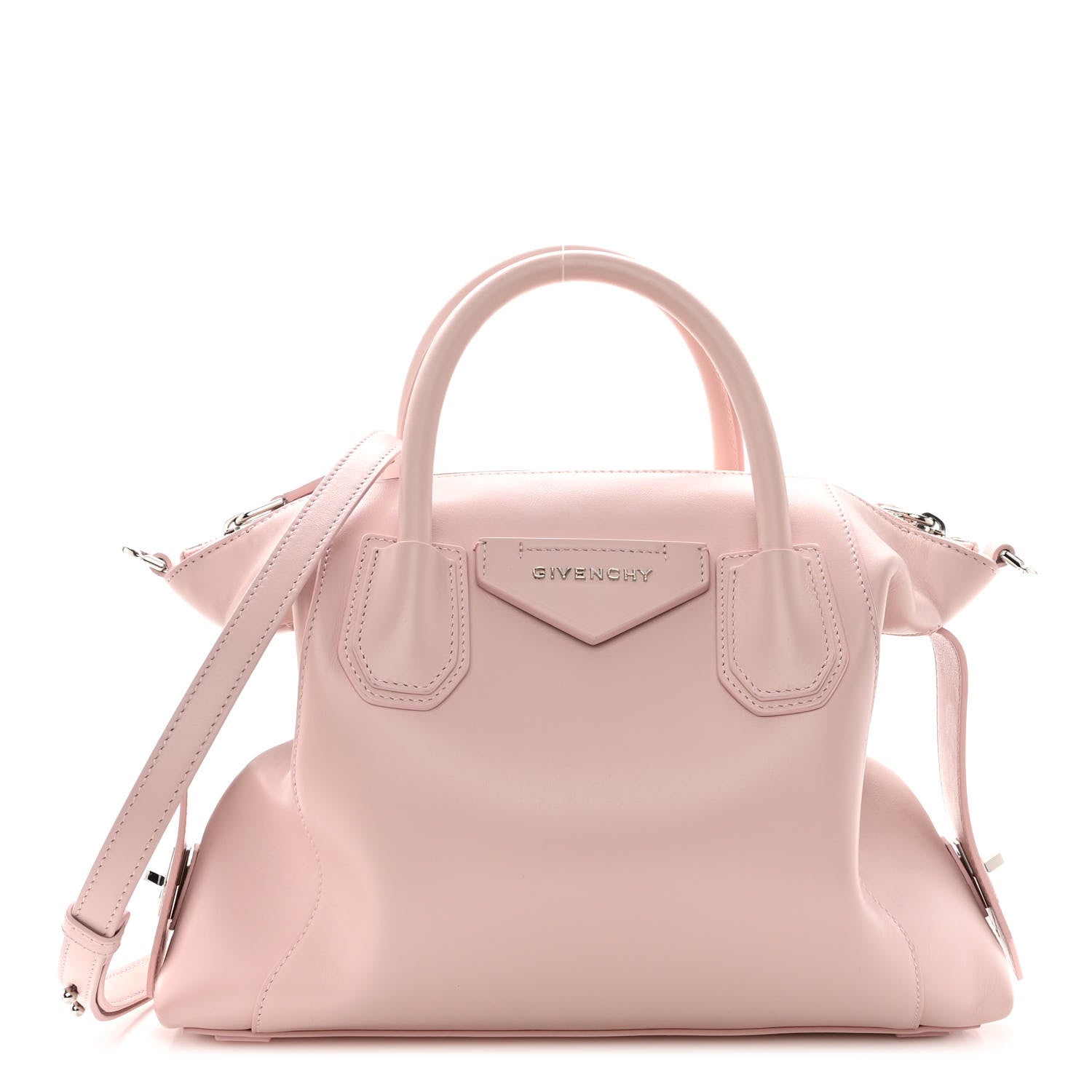 Givenchy Soft Calfskin Small Antigona Blush Pink 1 of 11
