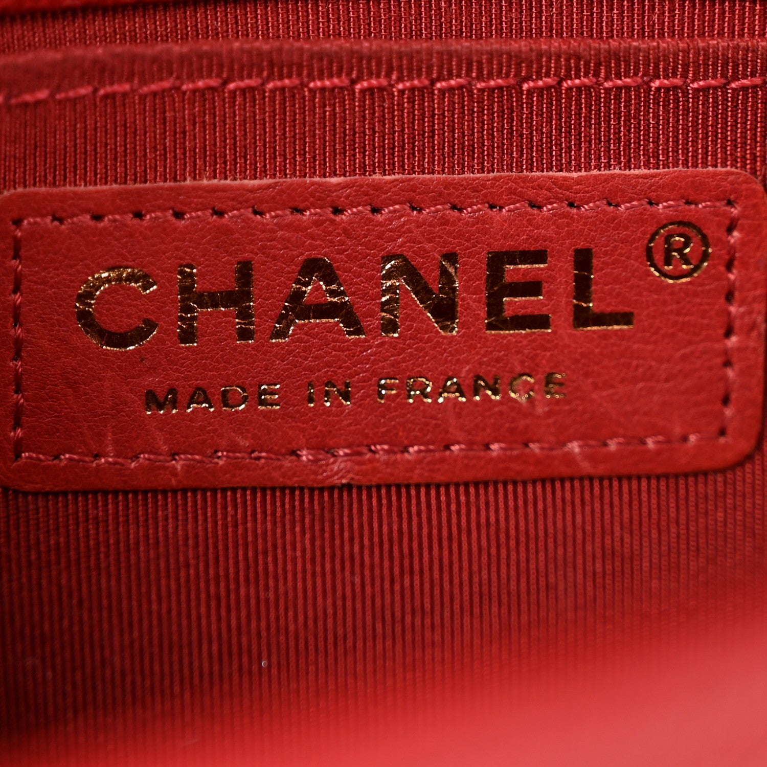 Chanel Caviar Quilted Medium Boy Flap Red 6 of 13