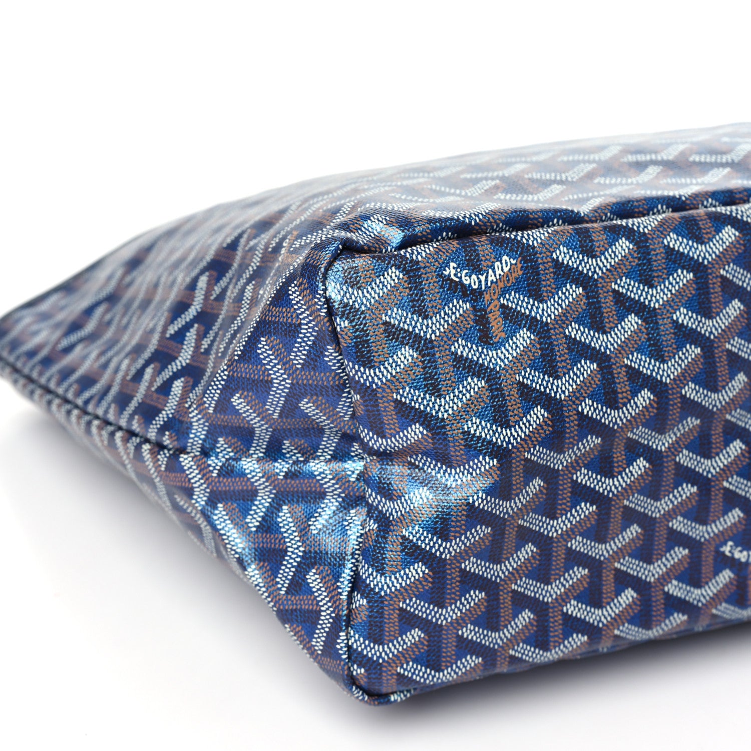 Goyard Iridescent Goyardine Saint Louis PM Pearly Blue 9 of 10
