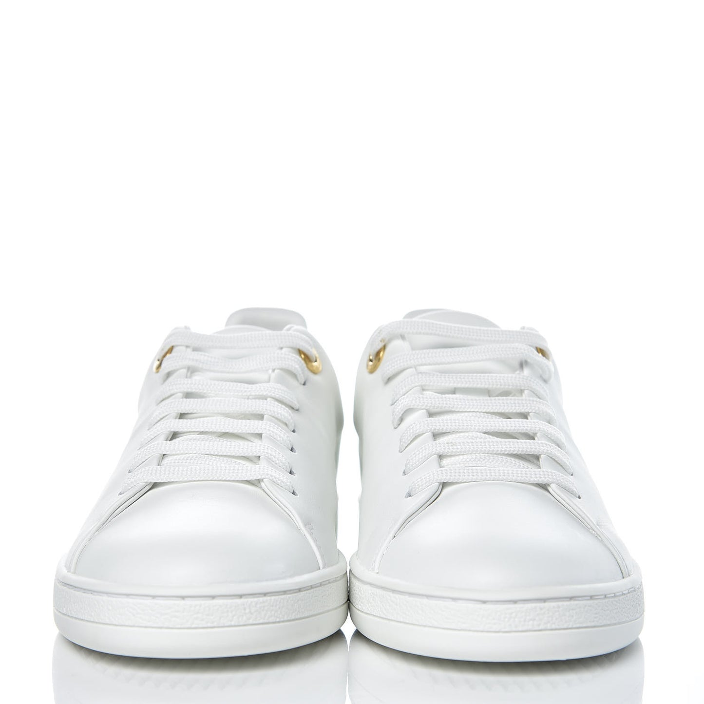 Calfskin Frontrow Sneakers 37.5 White