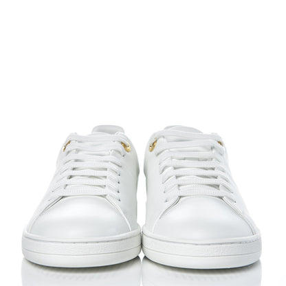 Louis Vuitton Calfskin Frontrow Sneakers 37.5 White 2 of 8