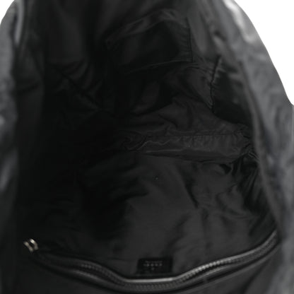 Gucci Techno Canvas Web Double Buckle Backpack Black 5 of 15
