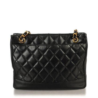 Chanel Caviar Quilted Shoulder Bag Black 1 of 8
