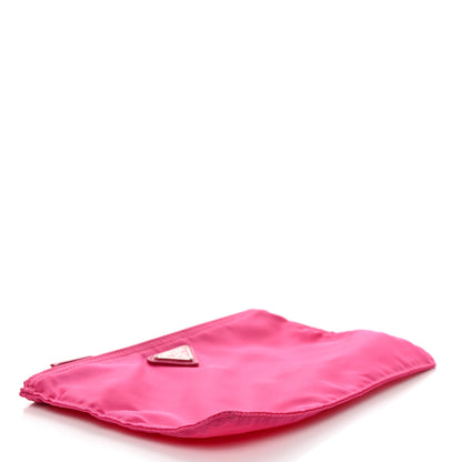 Prada Tessuto Nylon Small Flat Pouch Fuxia 4 of 9