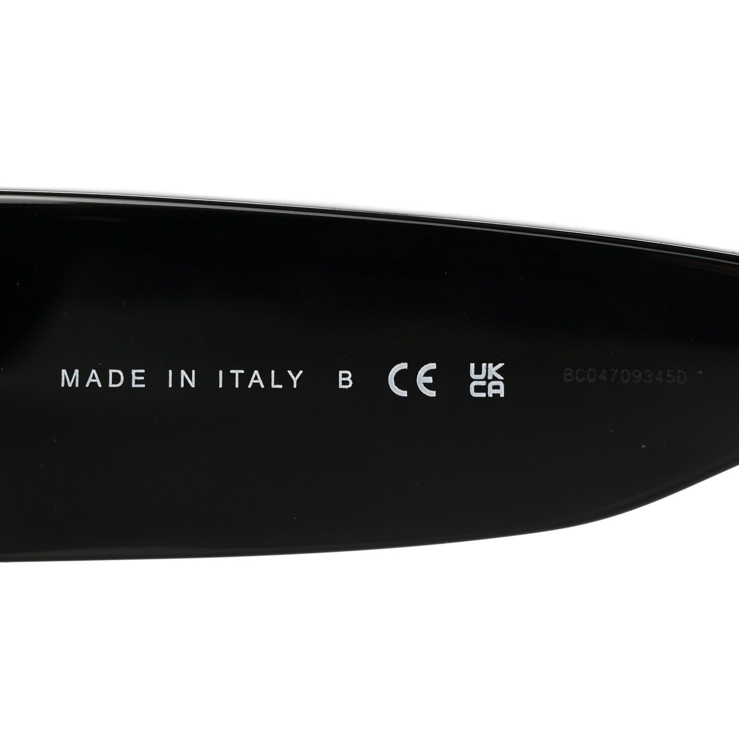 Acetate Quilted CC Sunglasses 5486-A Black