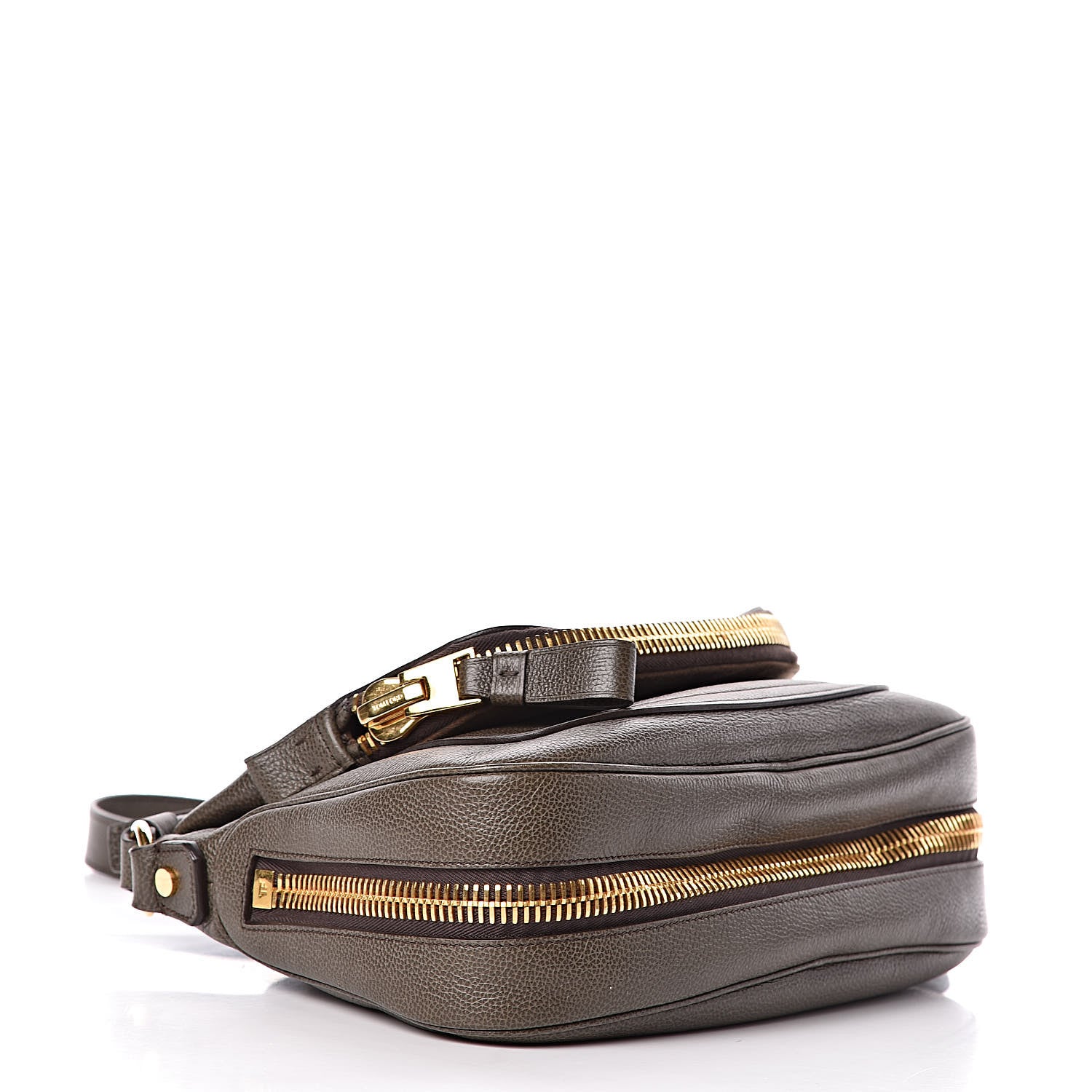 Tom Ford Pebbled Calfskin Medium Jennifer Green 4 of 8