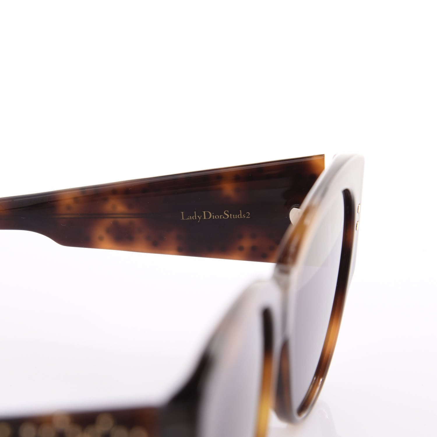 Christian Dior Lady Dior Studs 2 Sunglasses Tortoise 5 of 8