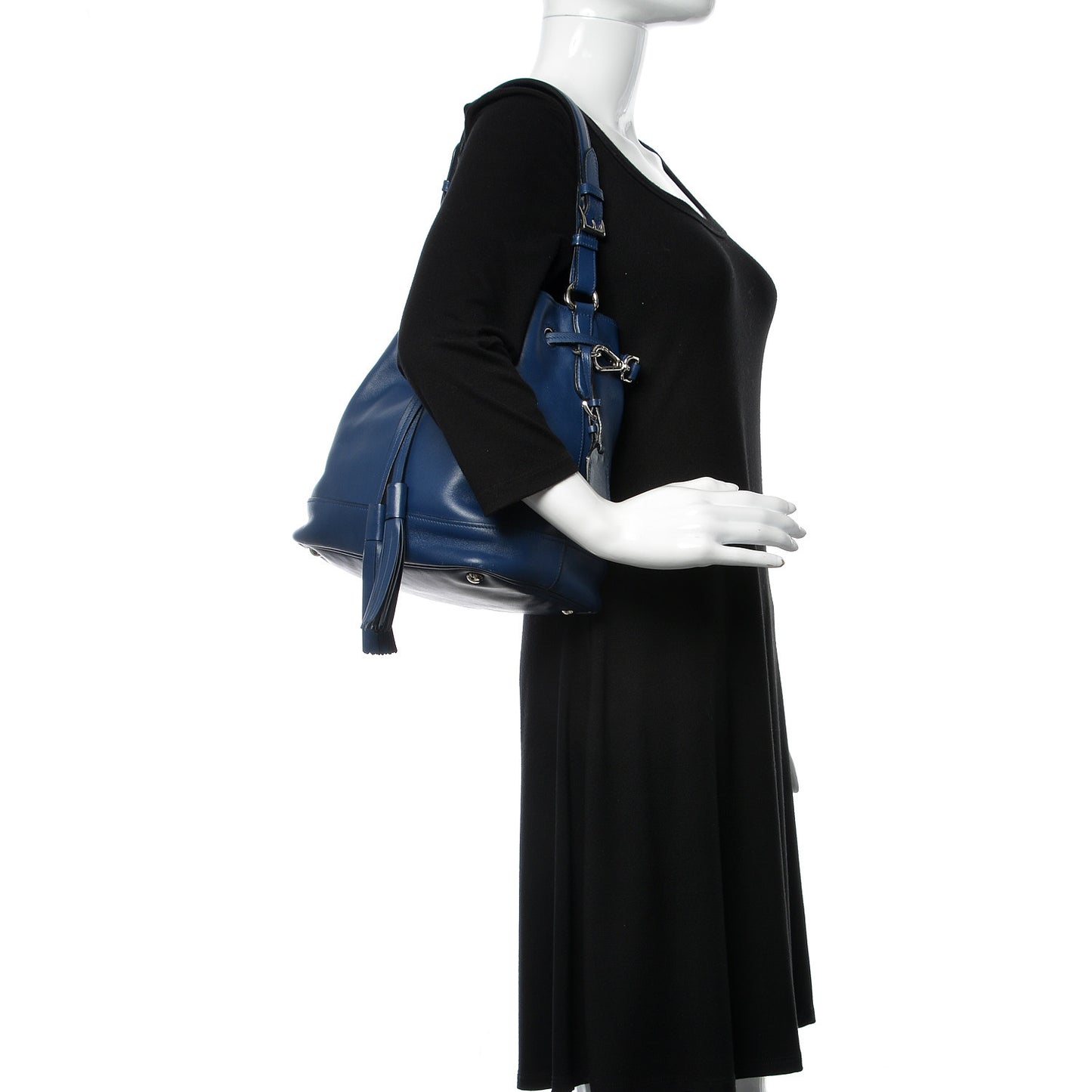 Soft Calfskin Bucket Bag Bleuette