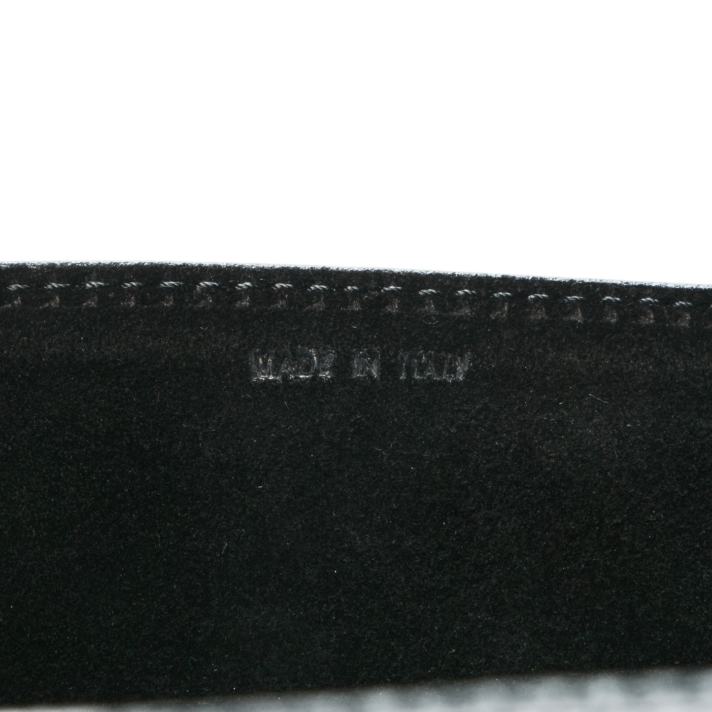 Pebbled Calfskin Double Sided PS Courier Bag Black