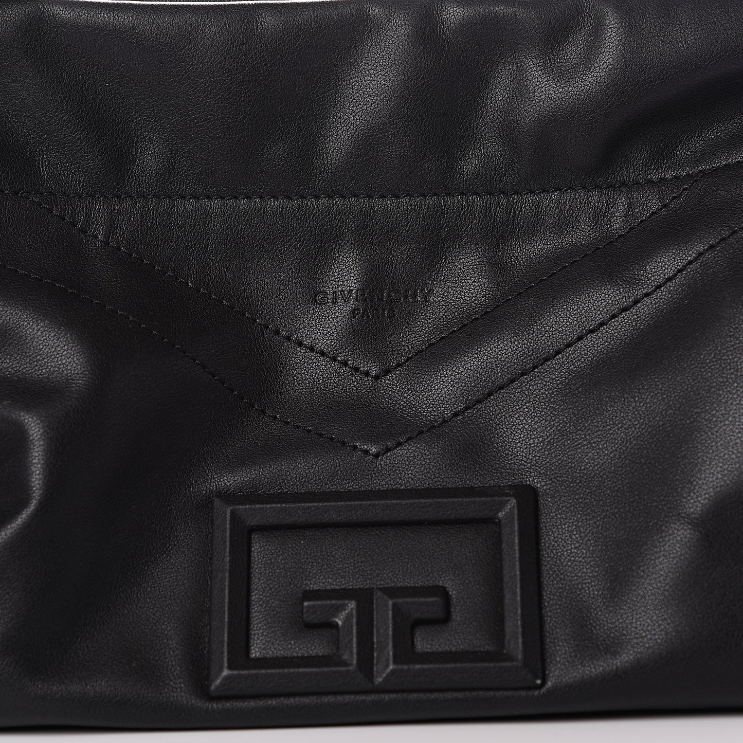 Calfskin Medium ID93 Satchel Black