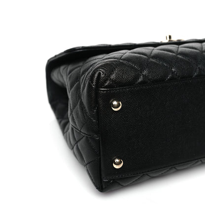 Chanel Caviar Quilted Medium Coco Handle Flap 7 of 8