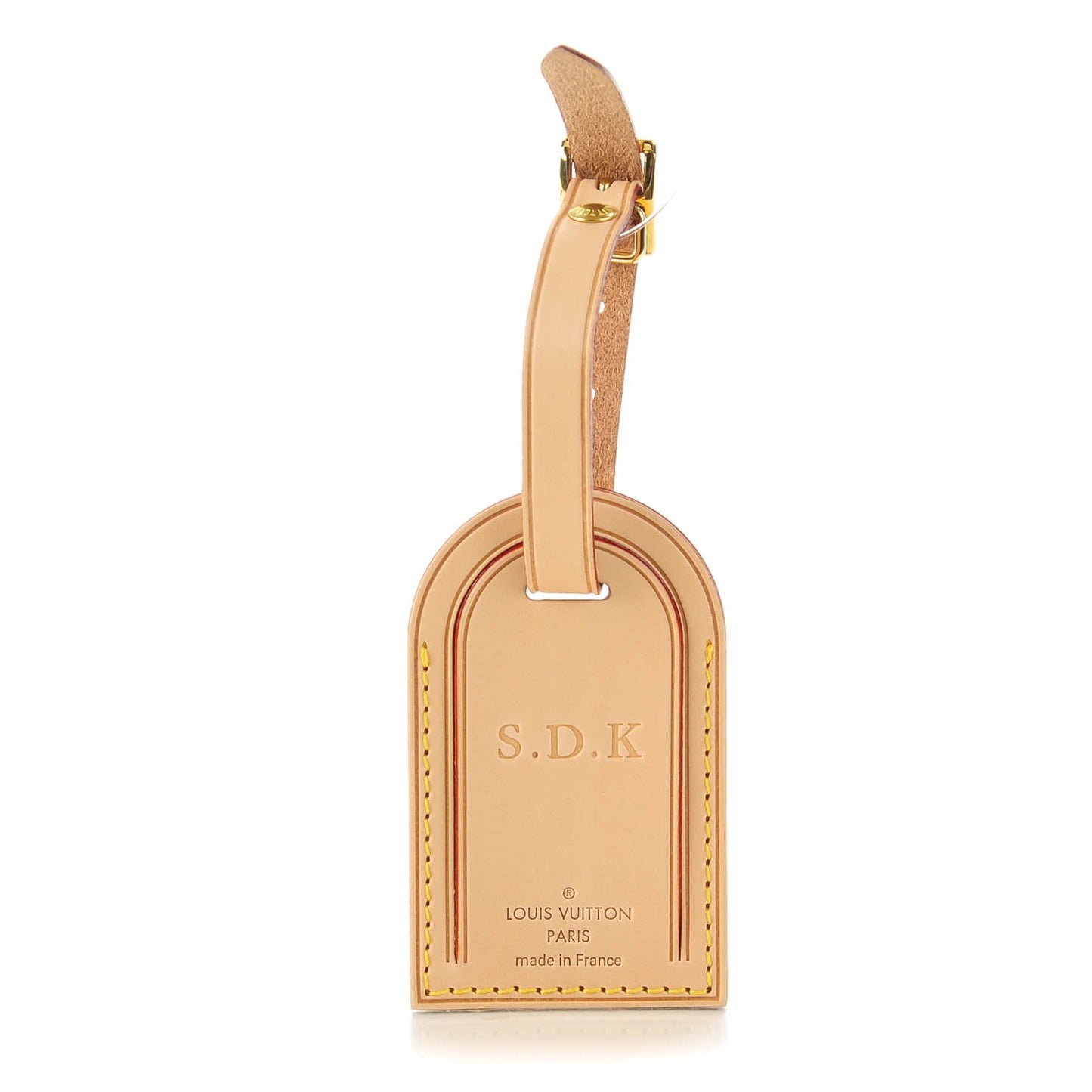 Vachetta Luggage Tag