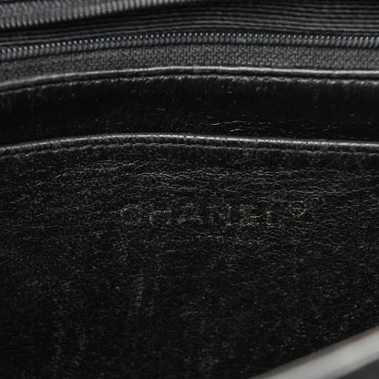 Chanel Caviar Quilted Jumbo Single Flap Black 6 of 11