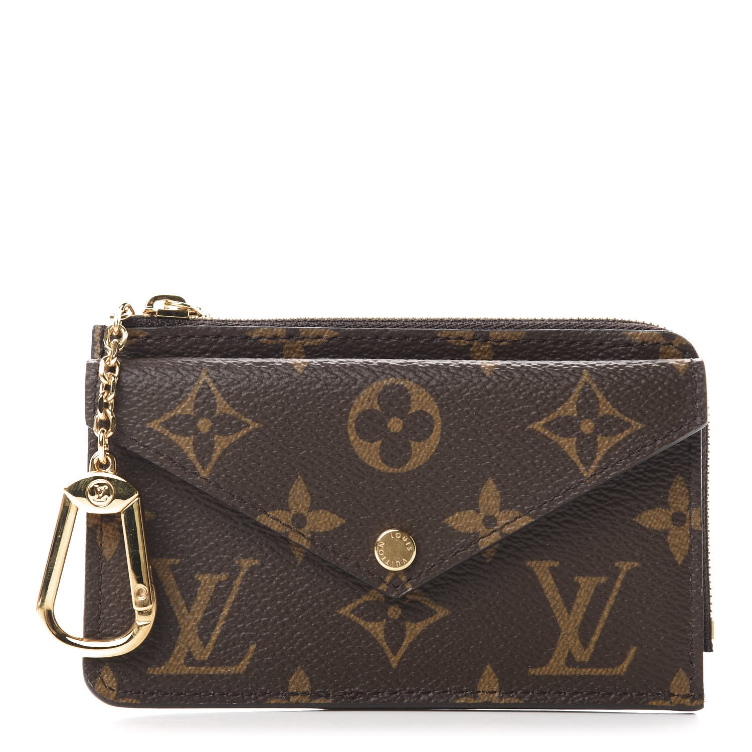 Louis Vuitton Monogram Recto Verso Card Holder Black 1 of 7