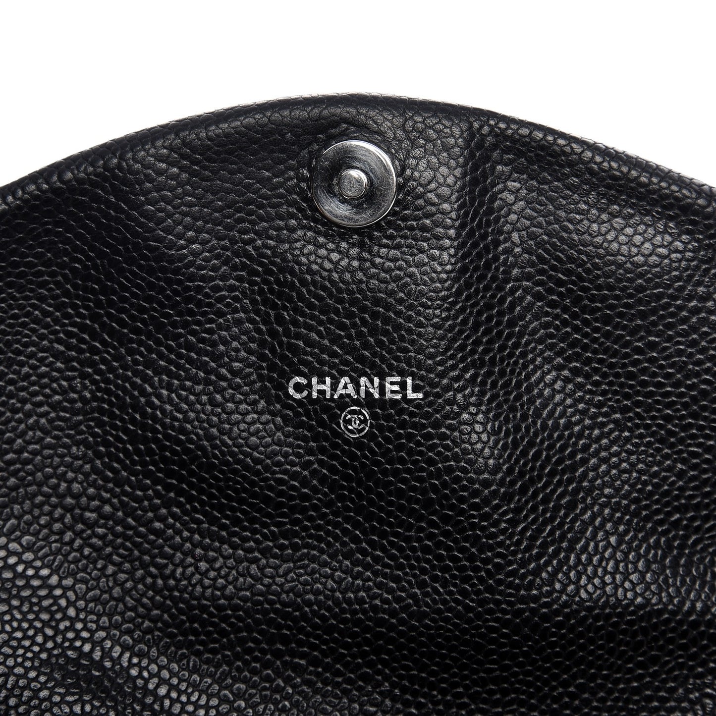 Caviar Half Moon Wallet On Chain WOC Black