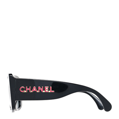 Chanel Acetate CC Sunglasses 71472A Black 3 of 8