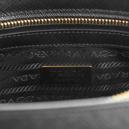 Prada Saffiano Lux Medium Tote Nero Black 6 of 7
