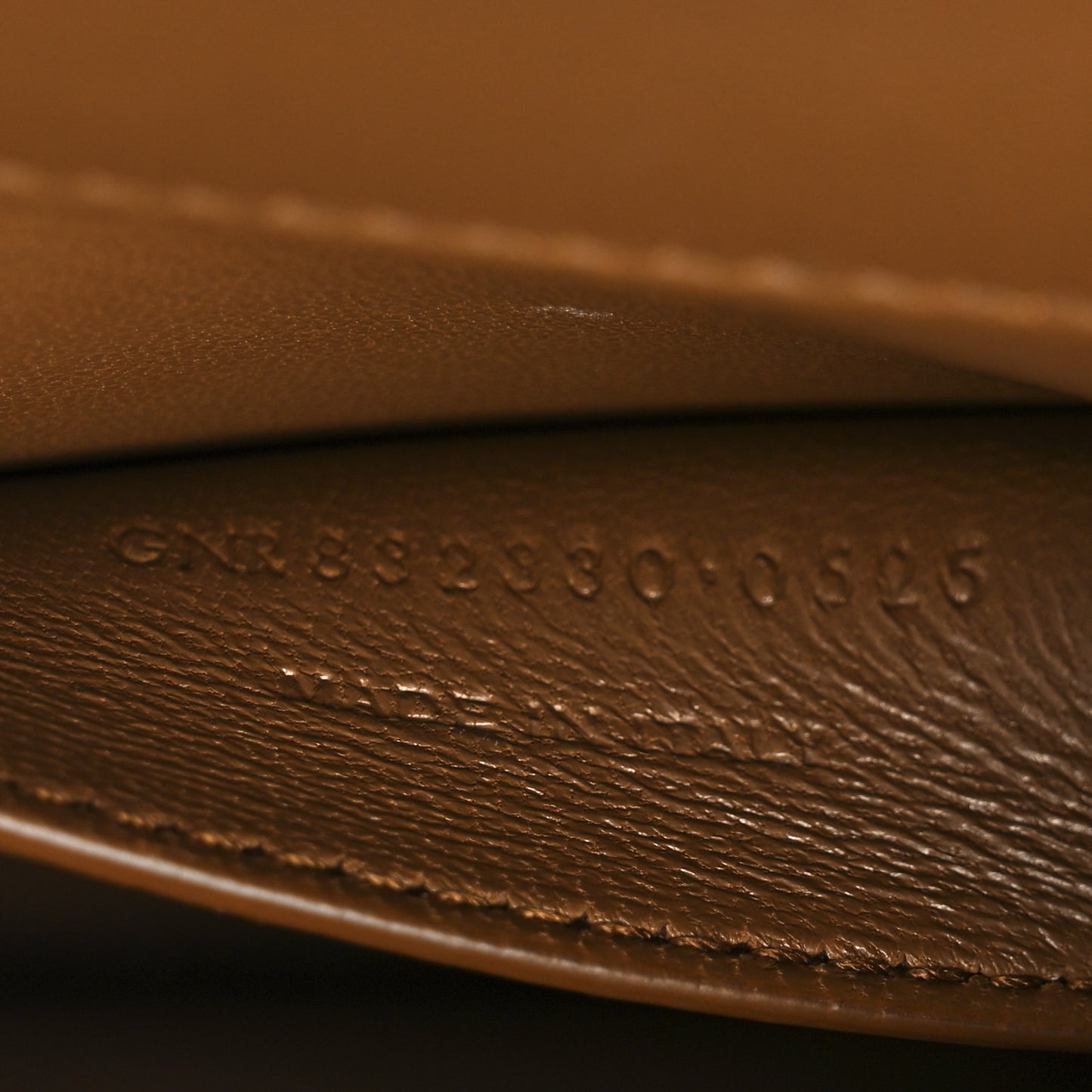 Suede Calfskin Monogram Small Solferino Satchel Caramel Cognac