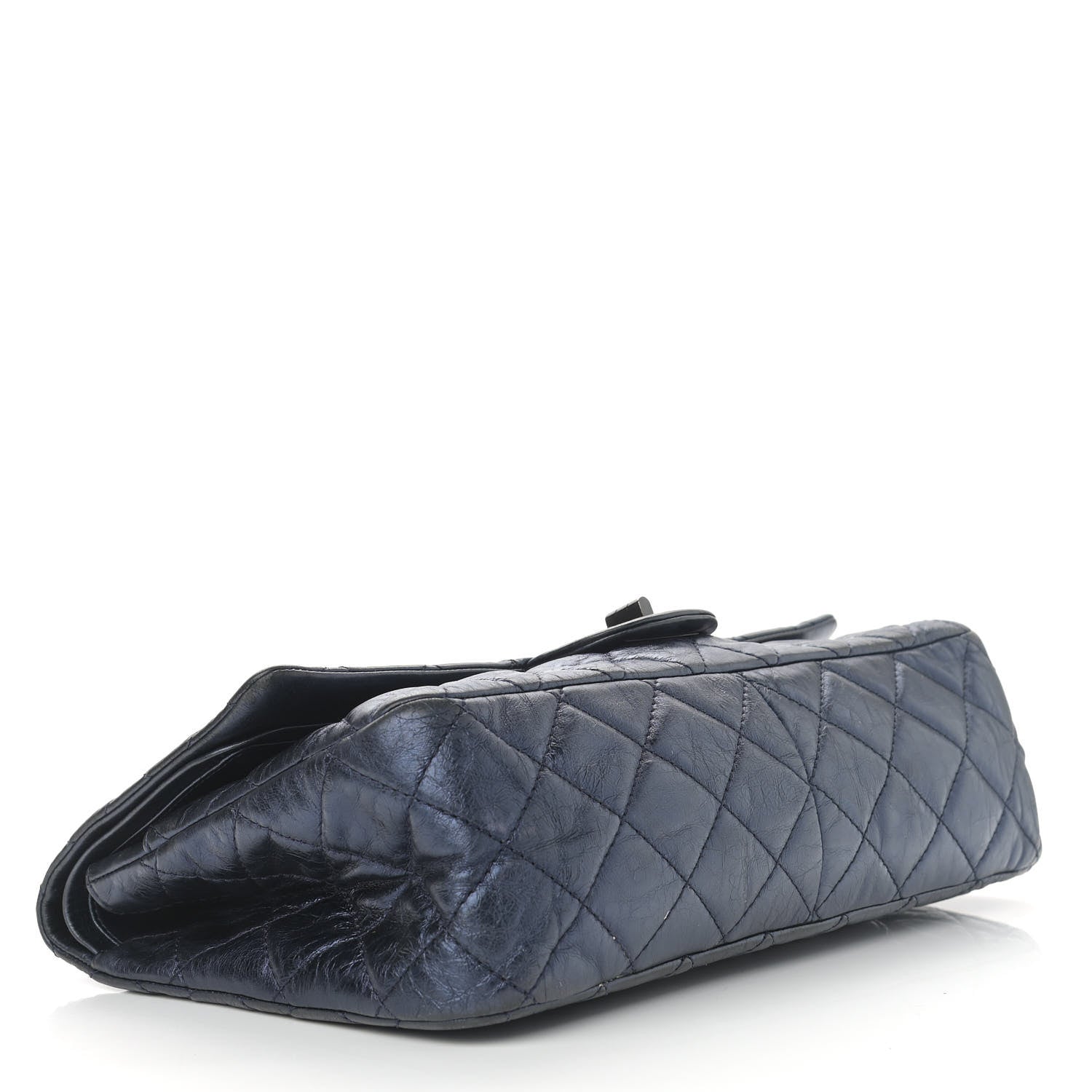 Chanel Aged Calfskin Quilted 2.55 Reissue 227 Flap Marine 4 of 16
