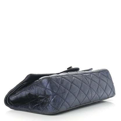 Chanel Aged Calfskin Quilted 2.55 Reissue 227 Flap Marine 4 of 16