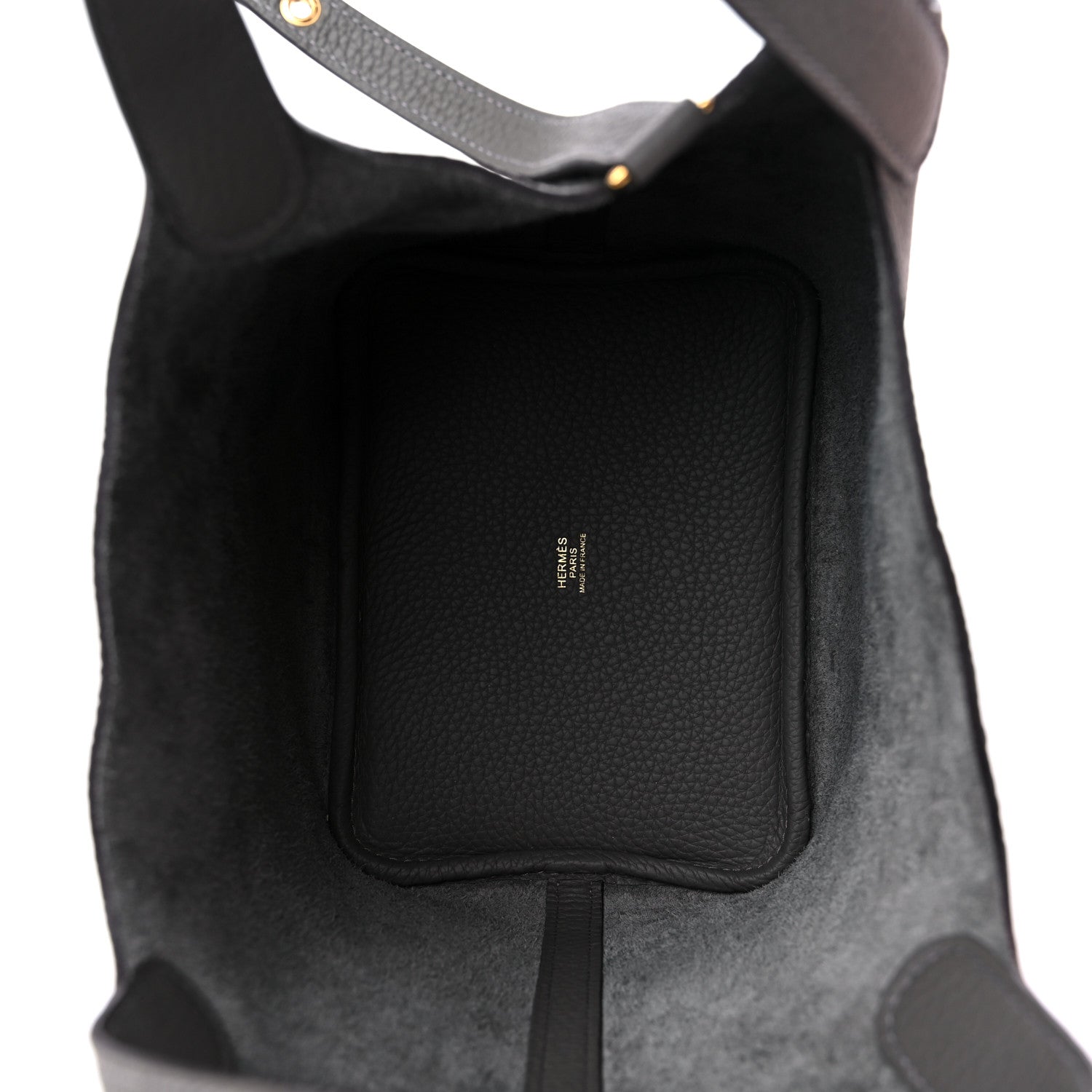 Hermes Taurillon Clemence Picotin Lock 18 PM Gris Meyer 5 of 10