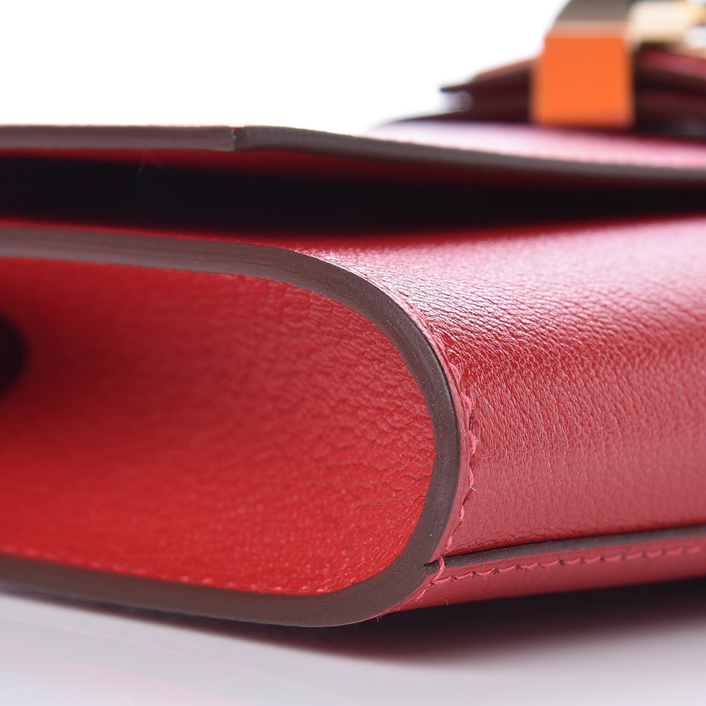 Chevre Mysore Medor 23 Clutch Rouge Casaque