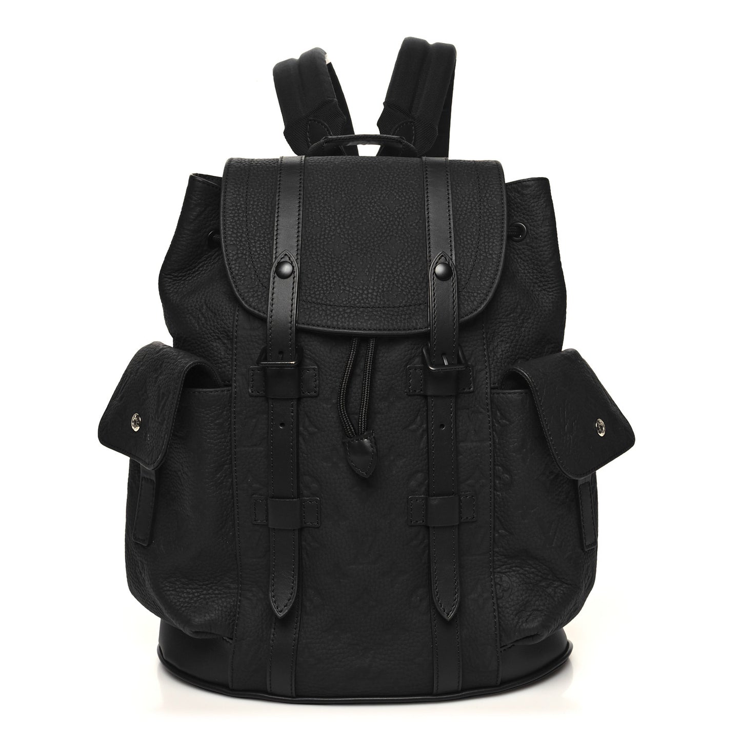 Taurillon Monogram Christopher PM Backpack Black