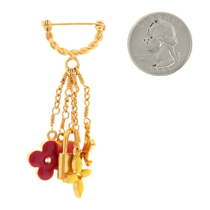 Louis Vuitton Sweet Monogram Pin Brooch Multicolor 2 of 3