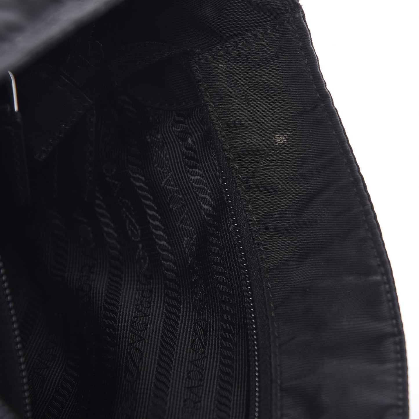 Nylon Vela Sport Messenger Bag Black