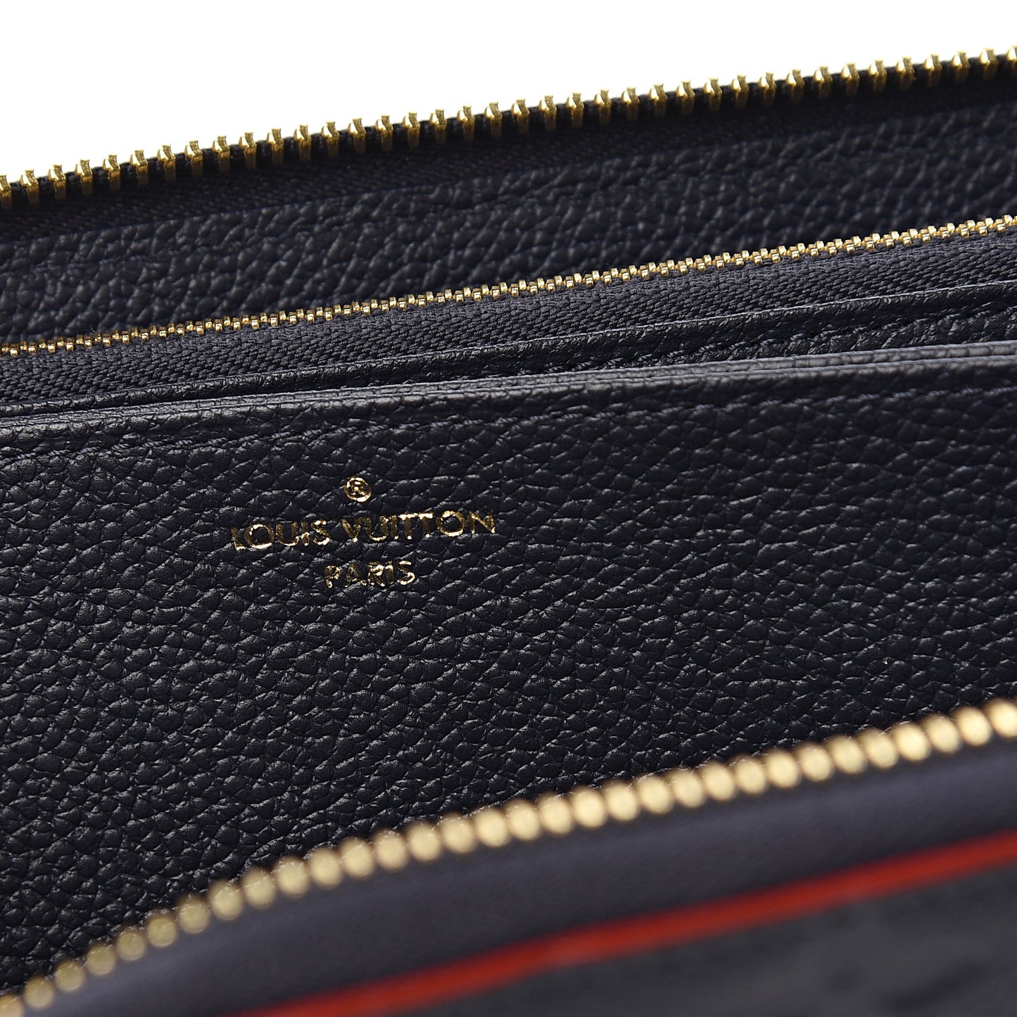 Empreinte Zippy Wallet Marine Rouge