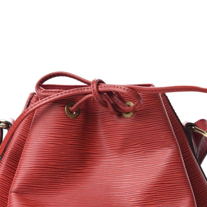 Louis Vuitton Epi Petit Noe Castillan Red 9 of 9