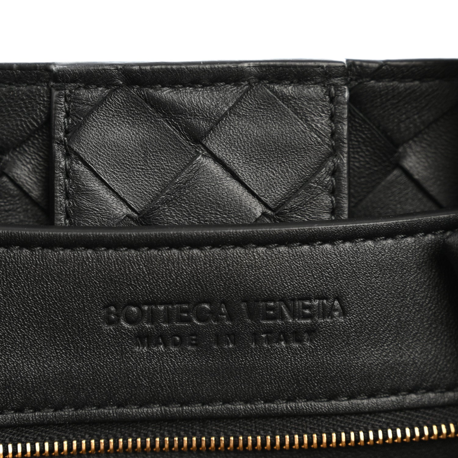 Bottega Veneta Nappa Intrecciato Medium Andiamo Shoulder Bag Black Black 6 of 10