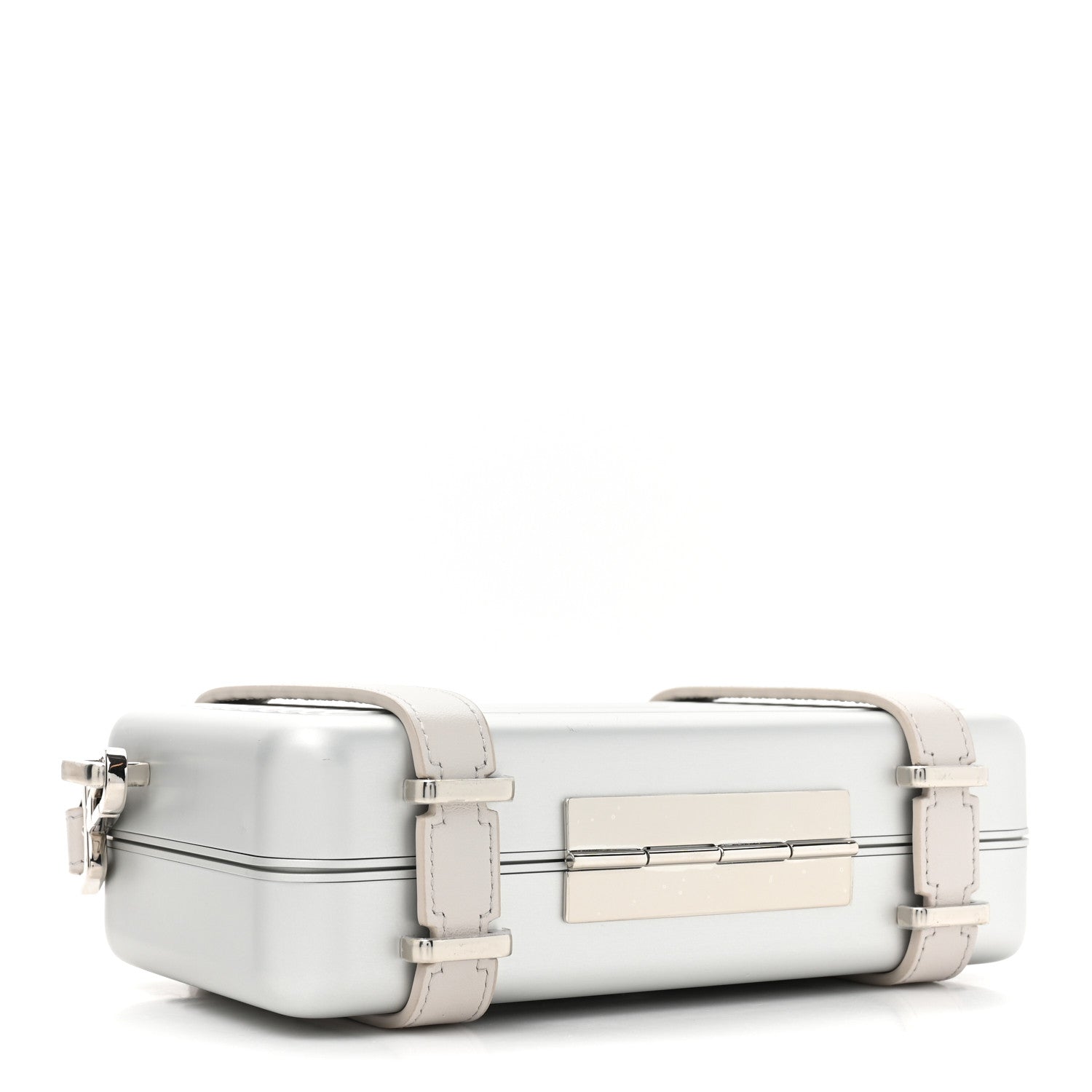 Christian Dior X RIMOWA Aluminum Personal Clutch On Strap Silver 4 of 15