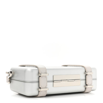 Christian Dior X RIMOWA Aluminum Personal Clutch On Strap Silver 4 of 15