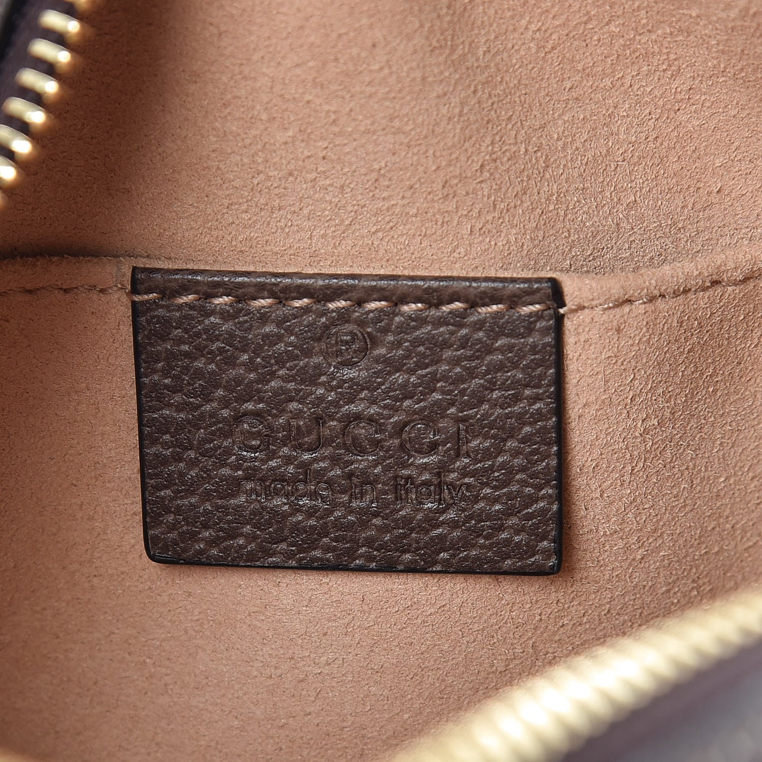 Gucci GG Supreme Monogram Web Mini Ophidia Shoulder Bag Brown 6 of 10