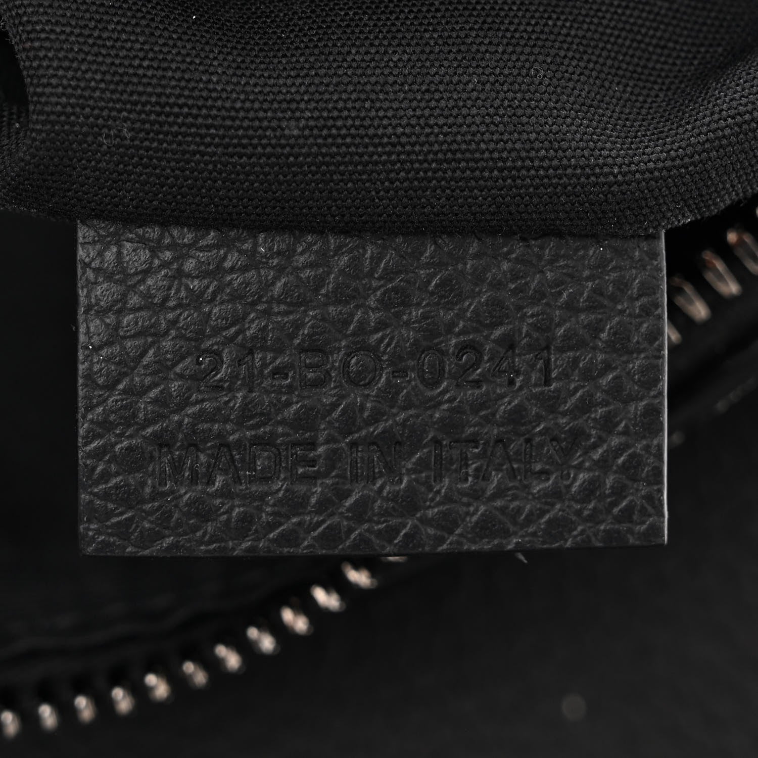 Christian Dior X PETER DOIG Grained Calfskin Saddle Bag Black 7 of 10