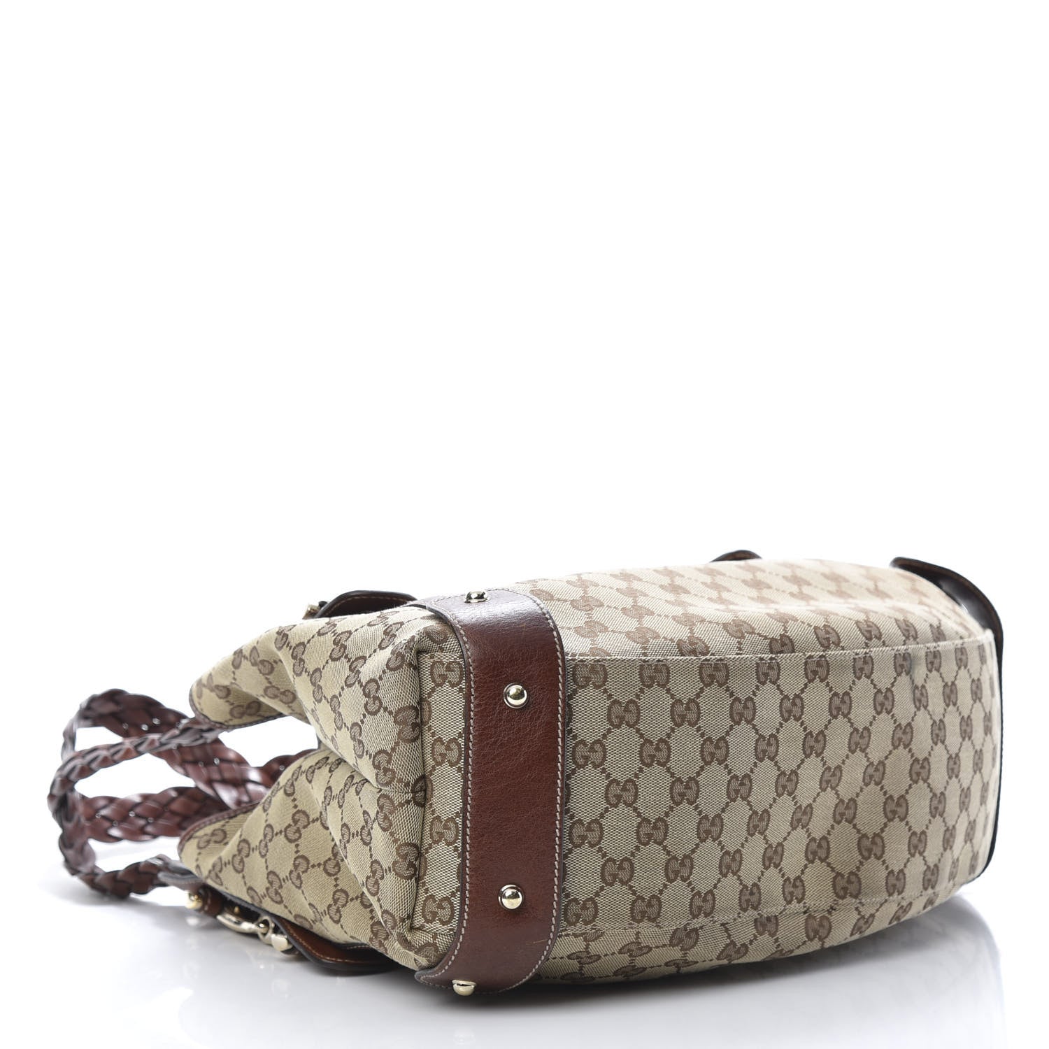 Gucci Monogram Medium Pelham Shoulder Bag Brown 4 of 17
