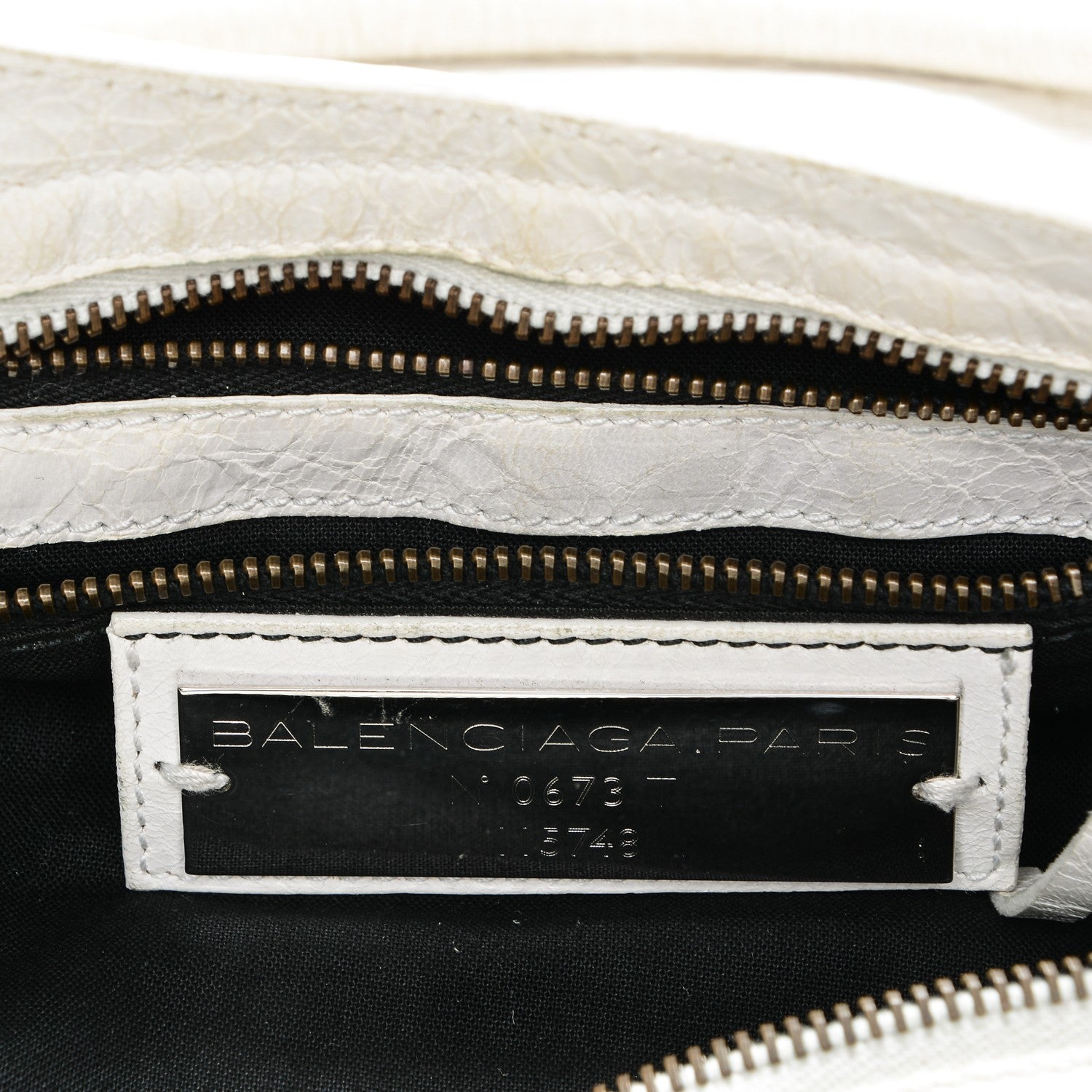 Balenciaga Agneau Classic Hardware City White 6 of 14