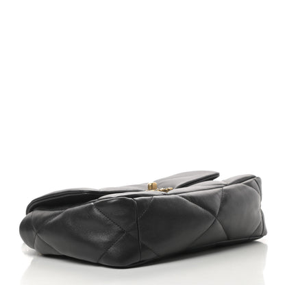 Chanel Lambskin Quilted Medium Chanel 19 Flap Black 3 of 11